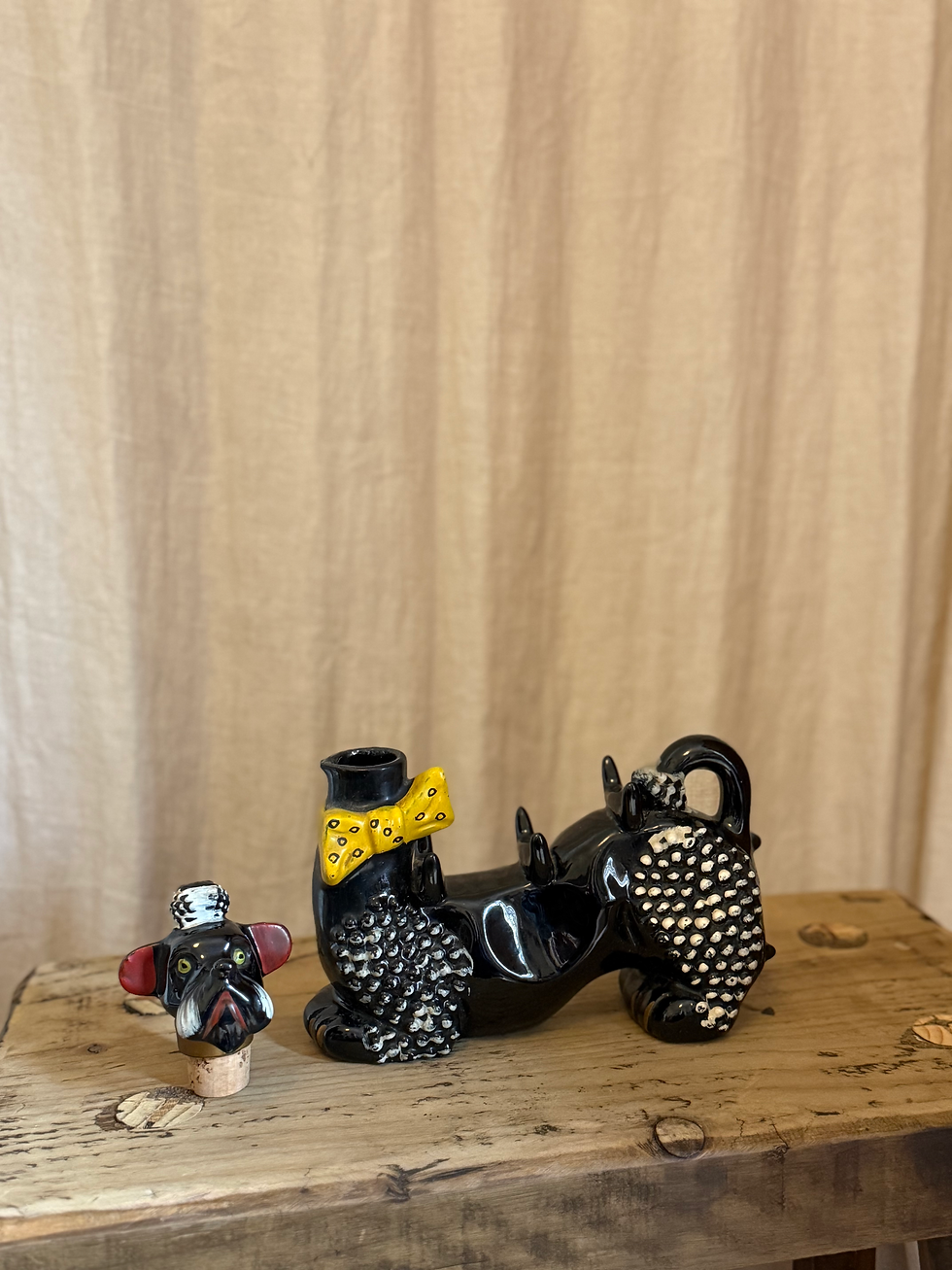 Thumbnail: Japanese Poodle Liquor Decanter