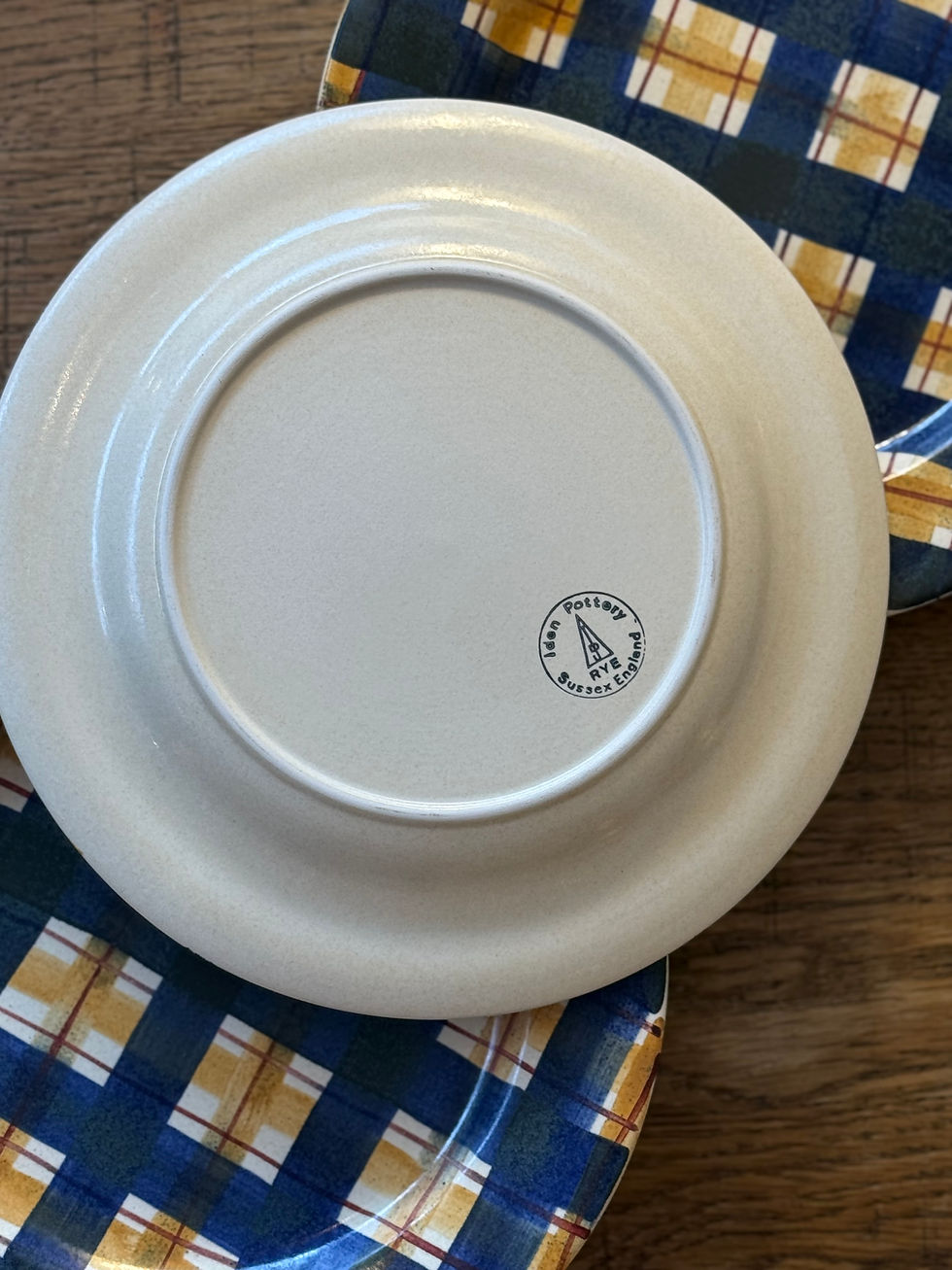 Thumbnail: Tartan Plaid Dinner Plates