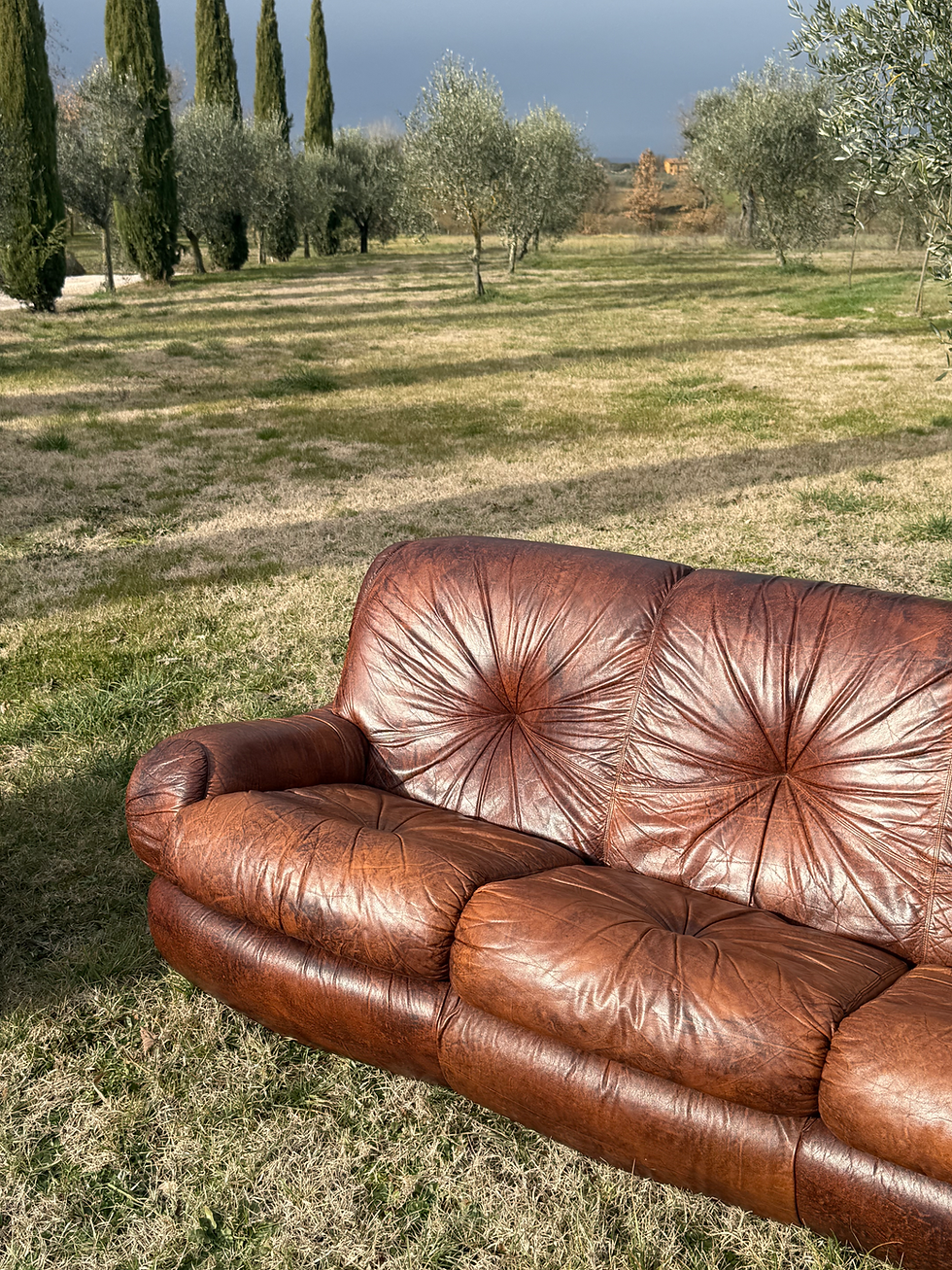 Thumbnail: Mid-Century Italian Three Seater Sofa