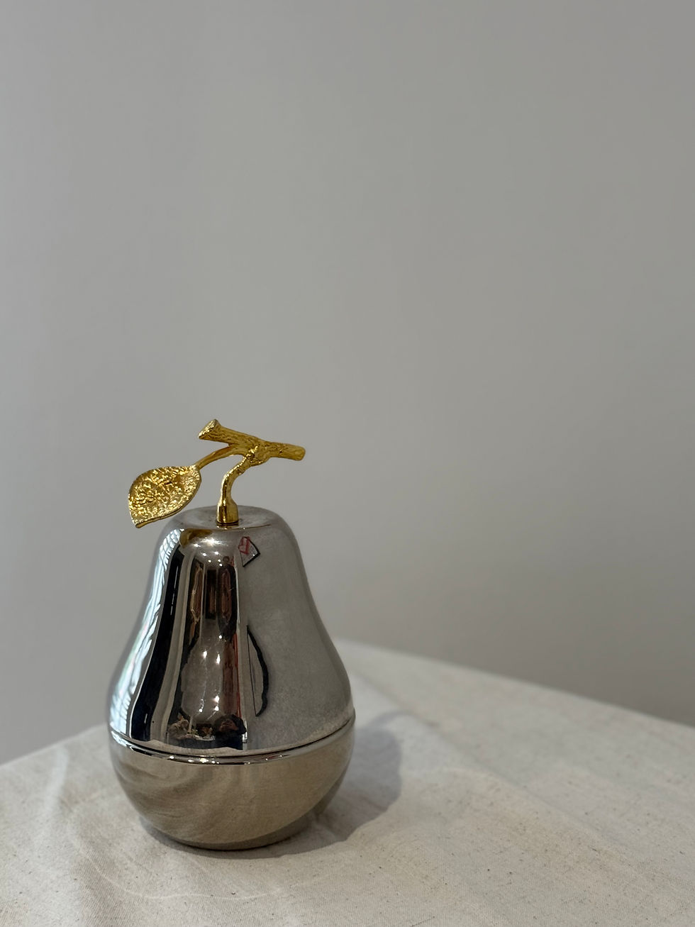 French 1970's Pear Trinket Box