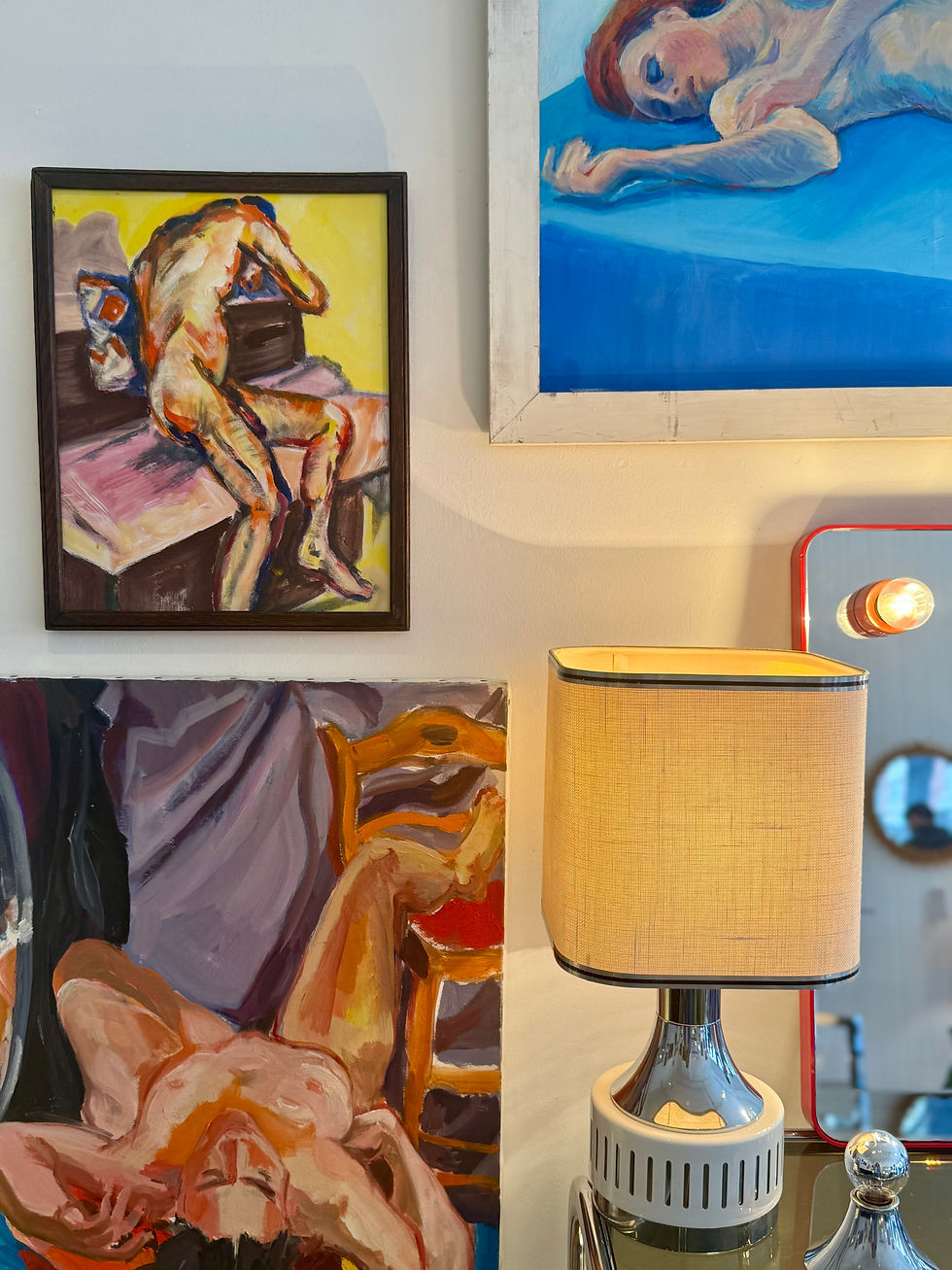 Thumbnail: Expressive Male Nude Painting