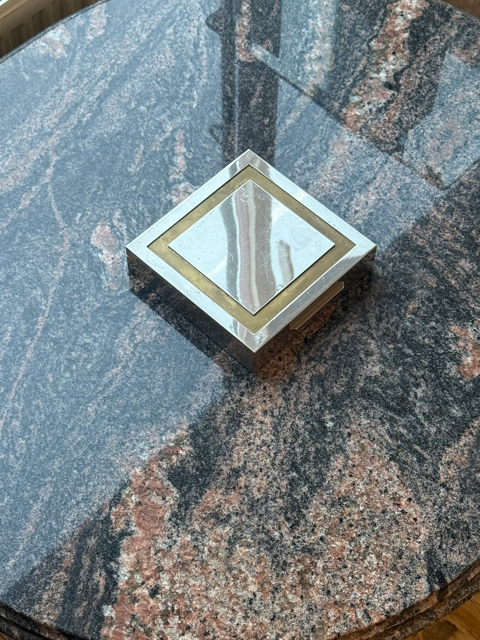 Thumbnail: Italian Granite Coffee Table 1980s