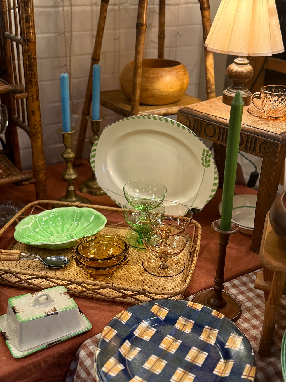 Thumbnail: Tartan Plaid Dinner Plates