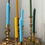 Thumbnail: Antique Brass Chamber Candle Holder