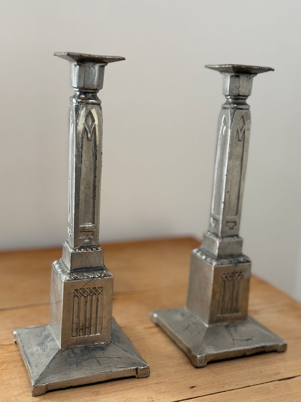 Thumbnail: Art Deco Style Candle Holders