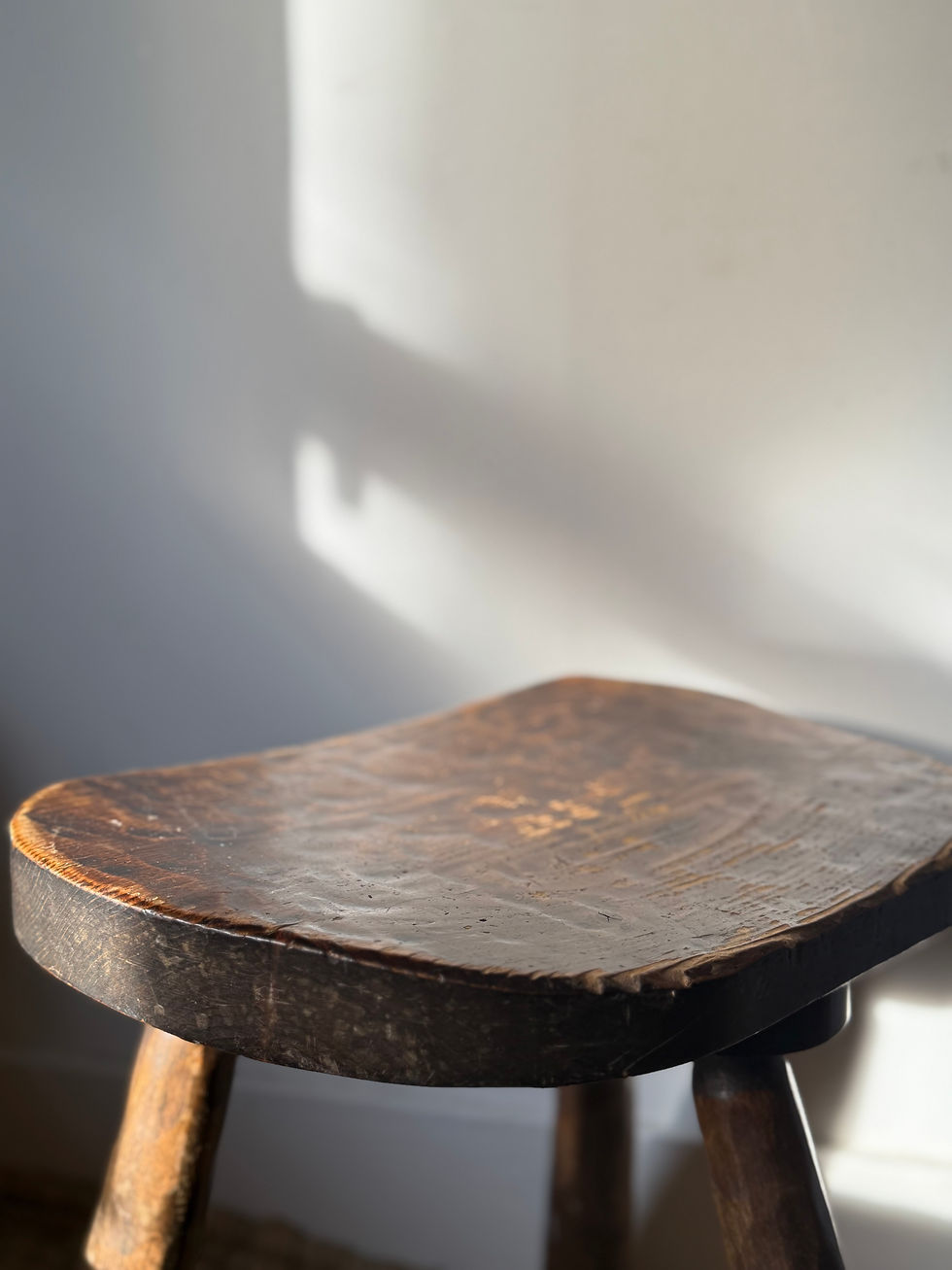 Thumbnail: French Brutalist Tripod Stool