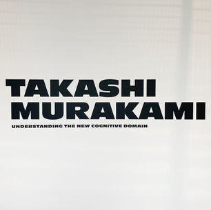Notes from The Gagosian: "Understanding the New Cognitive Domain" by Takashi Murakmi