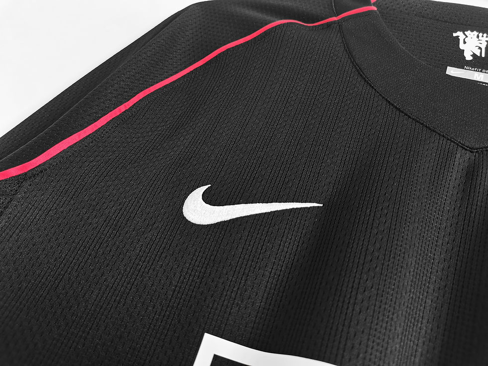 Miniatura: Manchester United 2007-08 Long Sleeve Away Shirt