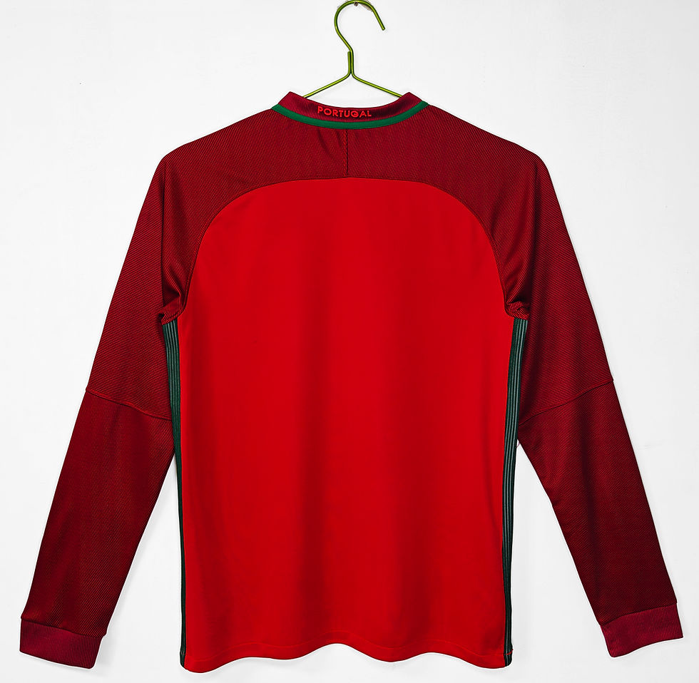 Thumbnail: Portugal 2016 Long Sleeve Home Shirt