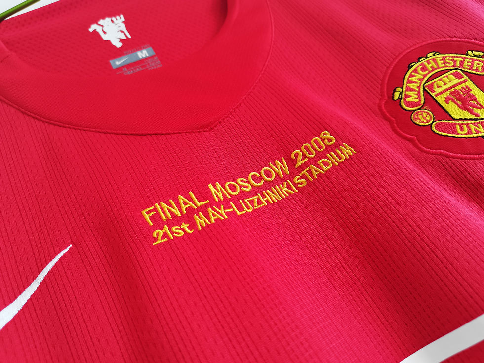Thumbnail: Manchester United 2007-08 Champions League Final Long Sleeve Shirt