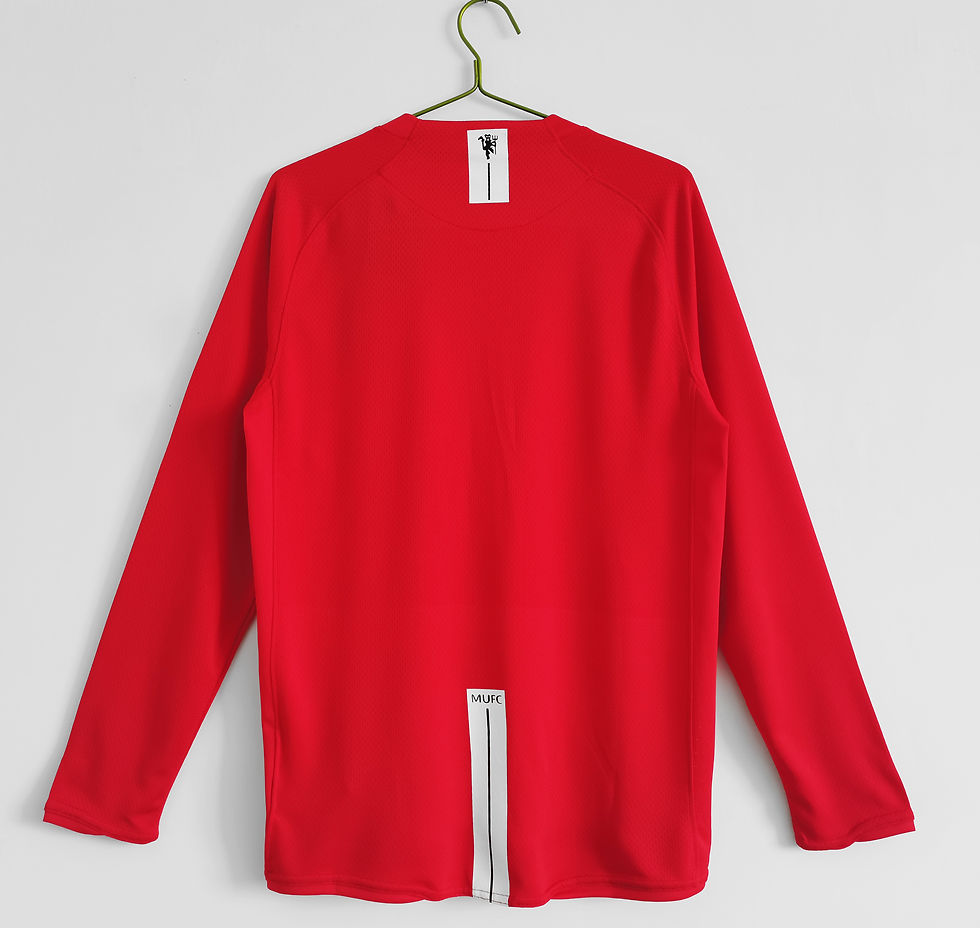 Thumbnail: Manchester United 2007-08 Champions League Final Long Sleeve Shirt