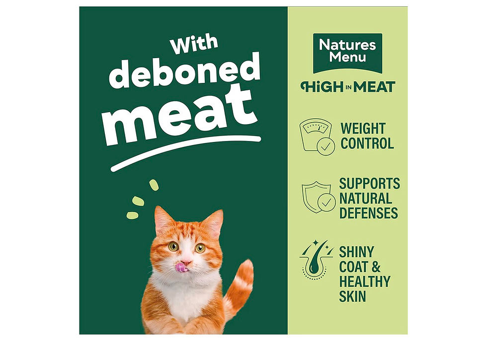 Thumbnail: Natures Menu High In Meat Turkey Adult Cat 1.25kg 