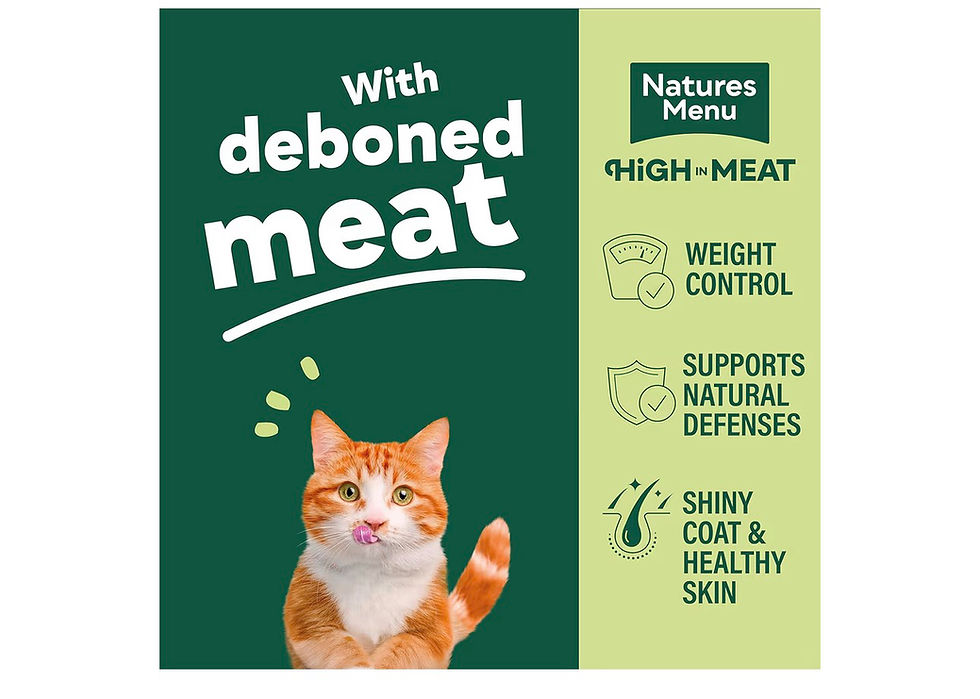 Thumbnail: Natures Menu High in Meat White Fish Adult Cat 1.25kg 