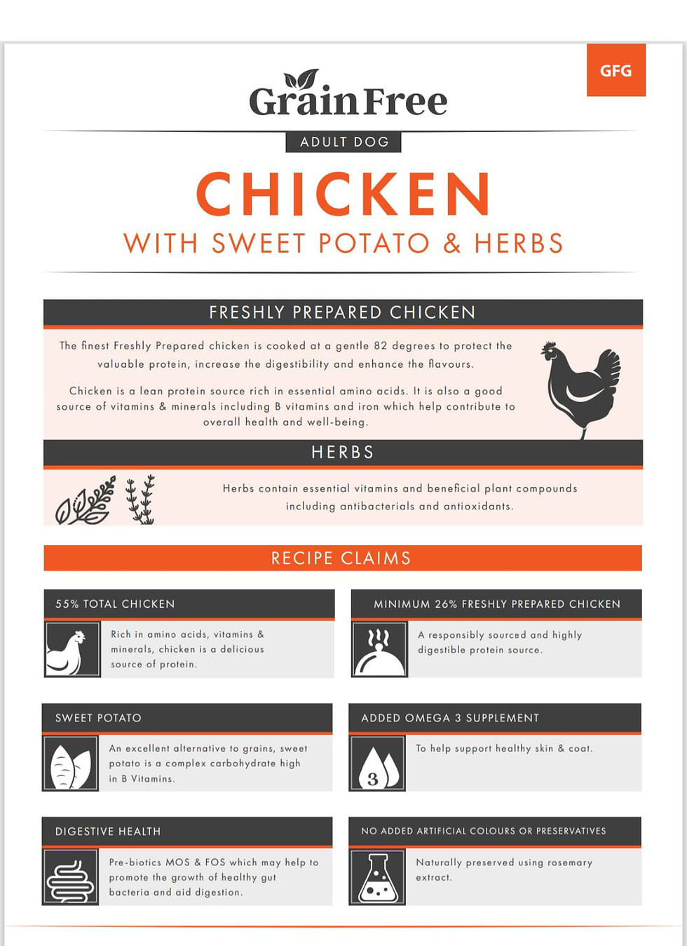 Thumbnail: Pets Xtra Grain Free Adult Chicken 2kg