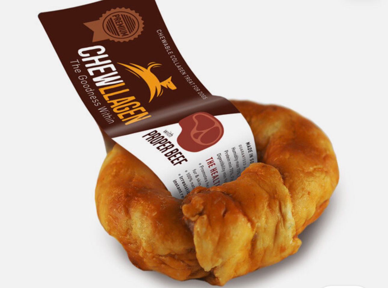 CHEWLLAGEN with PROPER BEEF pet chew