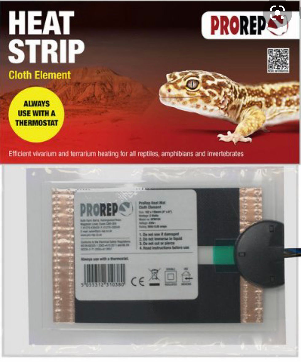 PROREP Cloth Element Heat Mat 4x6” 2Watt