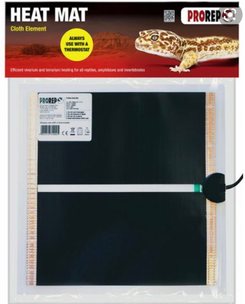 PROREP Cloth Element Heat Mat 11x11” 12Watt