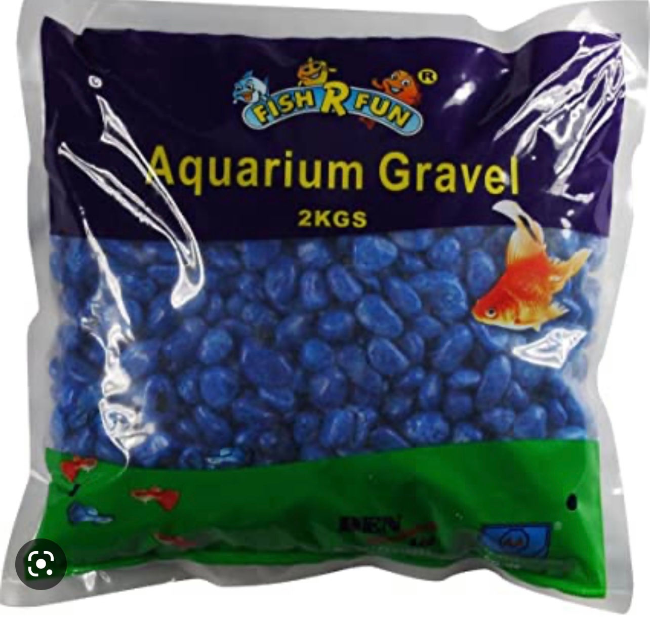 Aquarium Gravel Blue 6Kg