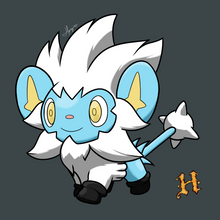 Ipotetica versione di Shinx Hisui