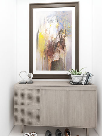 Green residence, Cheras,Minimalist Contemporary, Residential , Condo, interior design, remodons design, foyer, shoes cabinet
