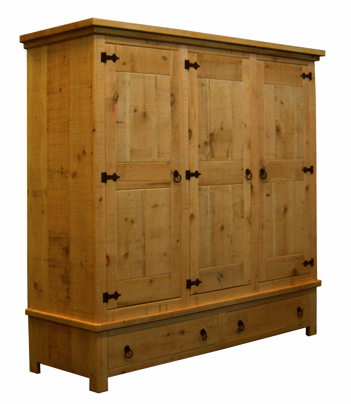 Rustic 6ft Wardrobe choice of handles and hinges available