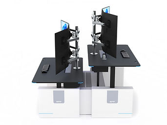 Technical trading consoles - Technical furniture for control rooms, noc, soc, cyber room, Furniture for security rooms, furniture for control centers, technical furniture for command centers, energy and operations