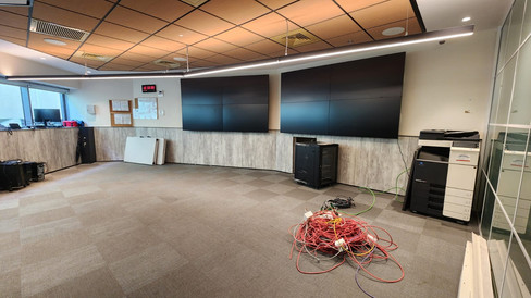 מסוף הארזים החדש בירושלים חדר הבקרה