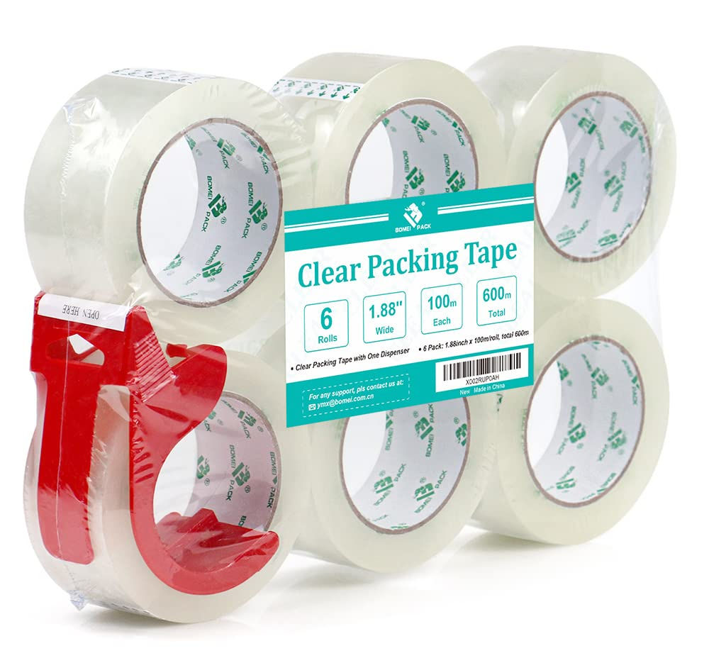 Article : PACK Lot de 6 rouleaux de ruban adhésif d'emballage