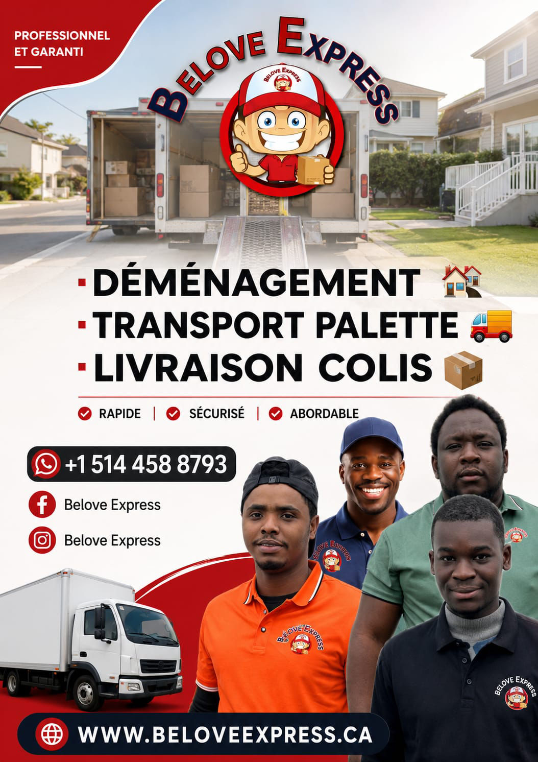 Déménager rapidement