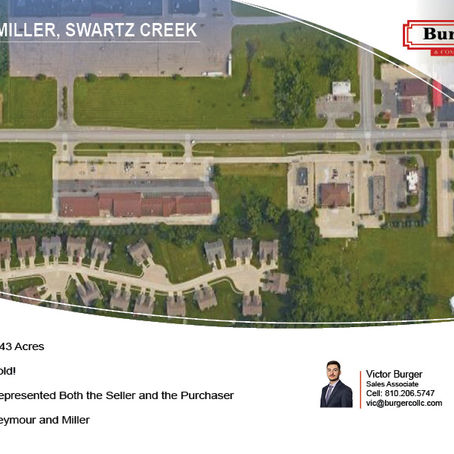 Burger and Company Announces a 1.43 Acre Vacant Land Site Sold