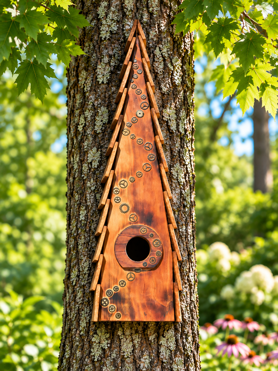 Cedar Birdhouse (Gears)
