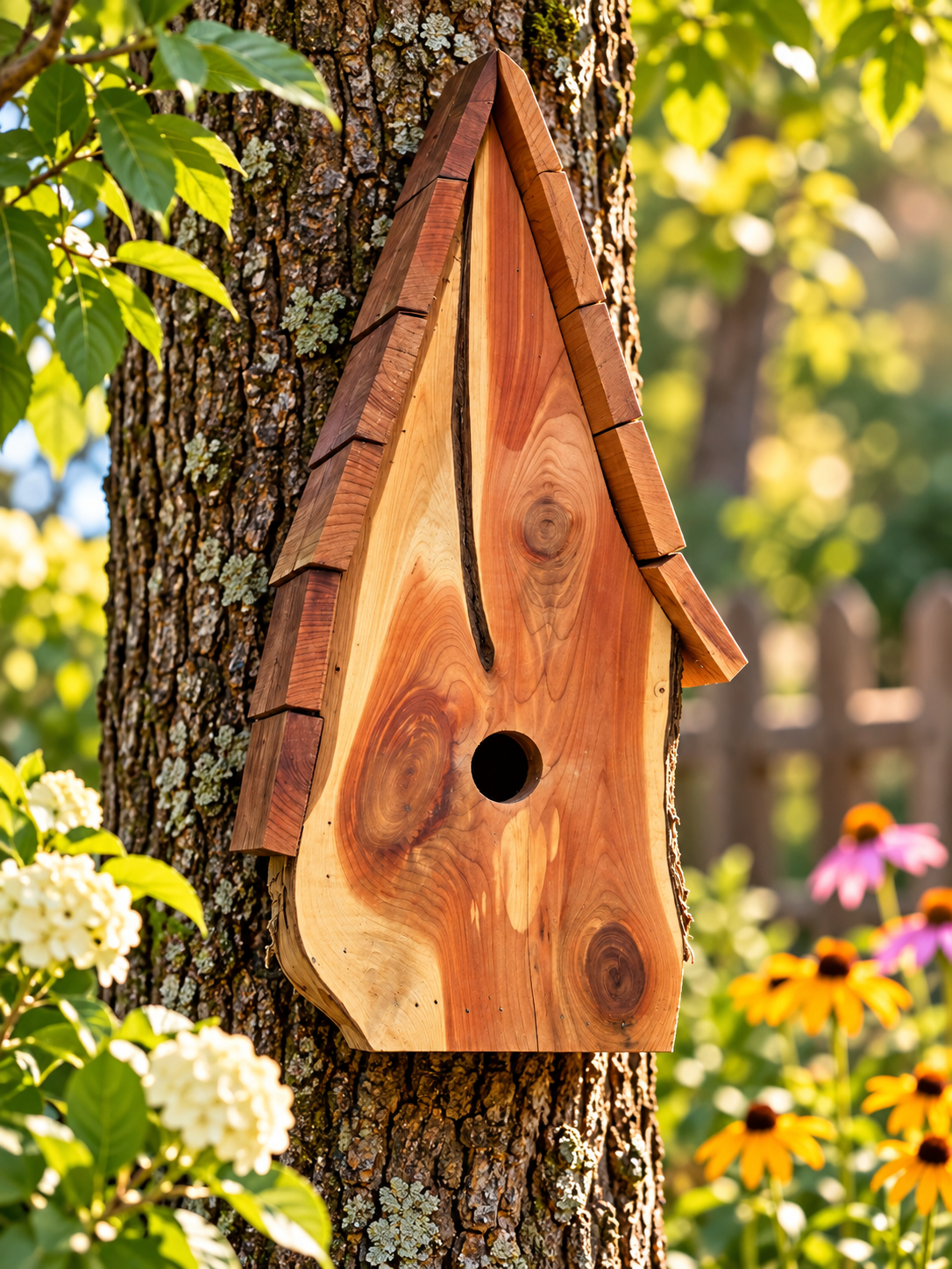 Red Cedar Birdhouse (Natural)