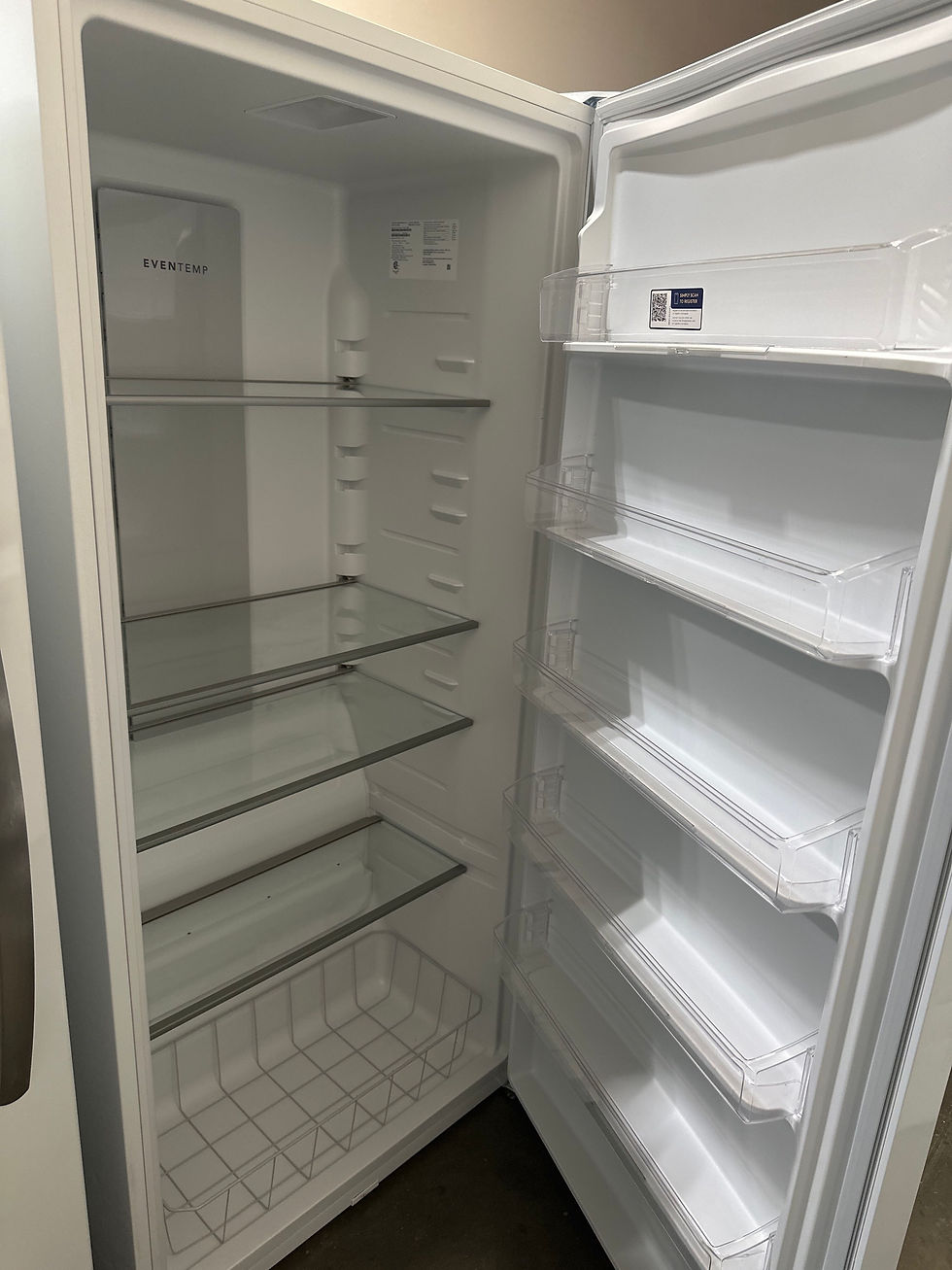 Thumbnail: Frigidaire 20 cu. ft. Garage Ready Frost Free Upright Freezer in White