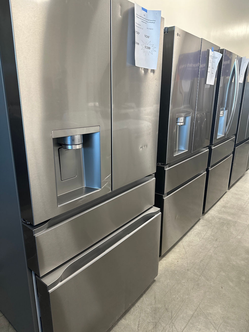 Thumbnail: LG 29 cu. ft. SMART Standard Depth MAX French Door Refrigerator