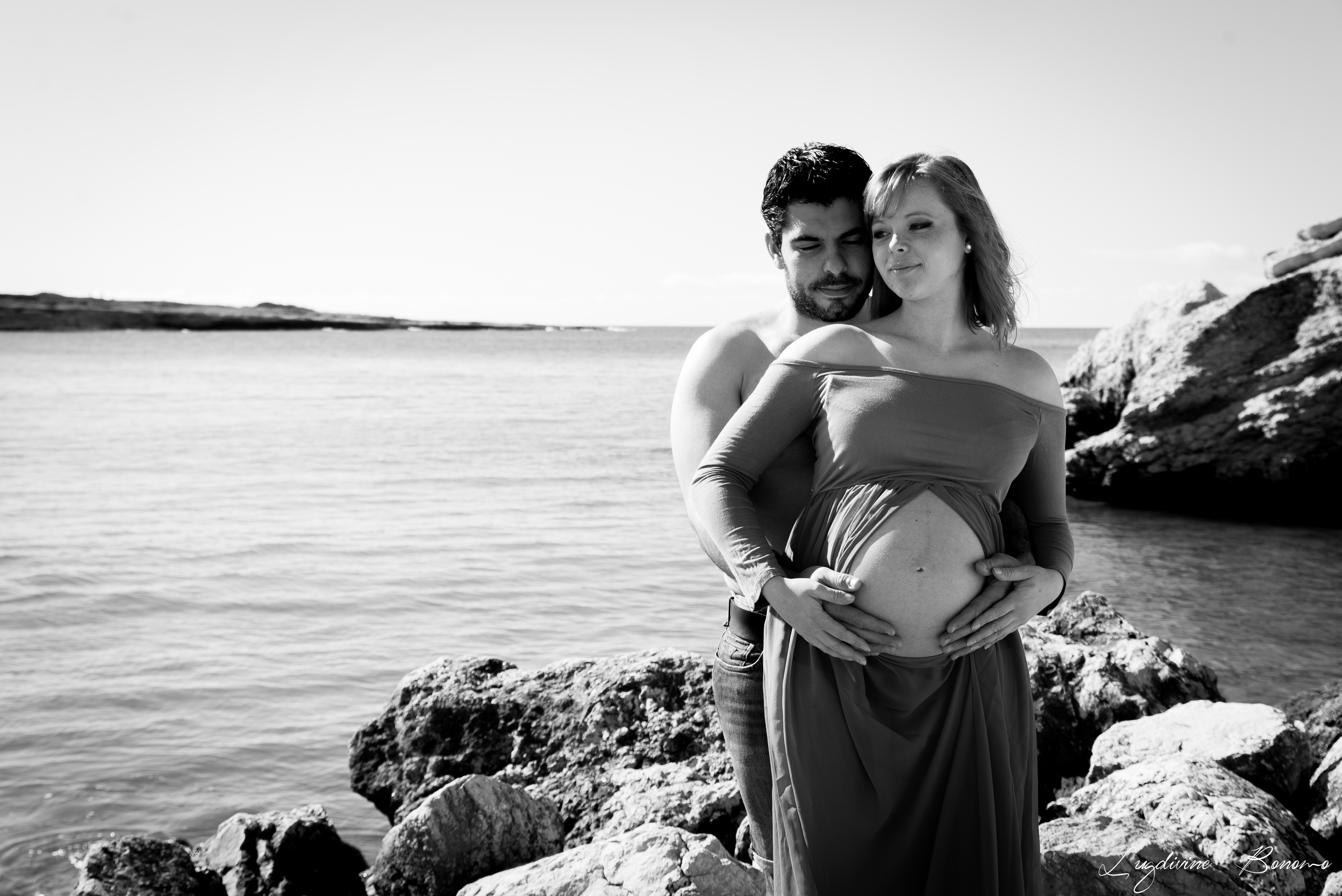 photo femme enceinte plage