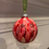 Thumbnail: Glass Ornament- Red/Pink 2.0