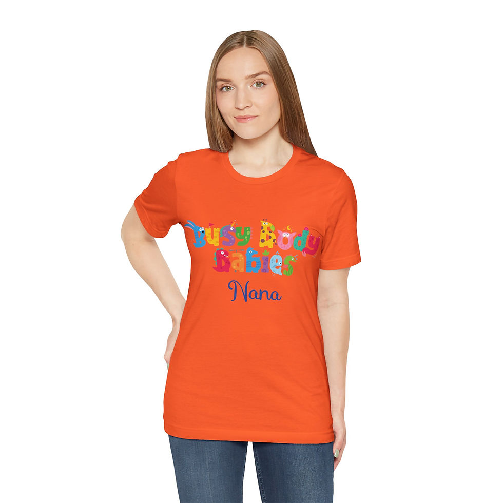 Thumbnail: Unisex Jersey Short Sleeve Tee - Nana