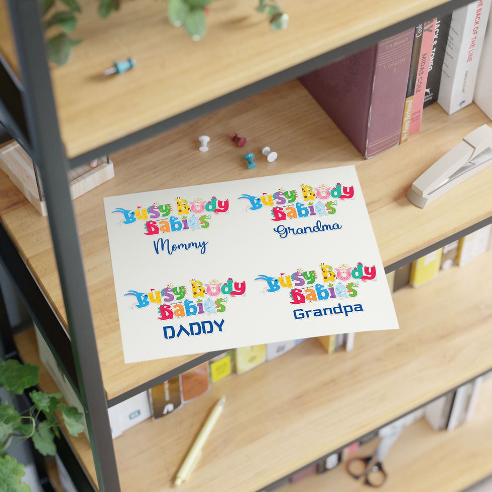 Thumbnail: Family #1 Sticker Sheets