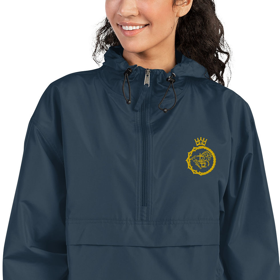Thumbnail: Embroidered Champion Packable Jacket