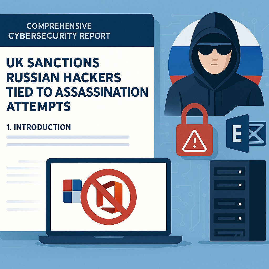 UK Sanctions Russian Cyber Actors for Assassination-Linked Attacks on Microsoft Office 365 and Exchange Systems
