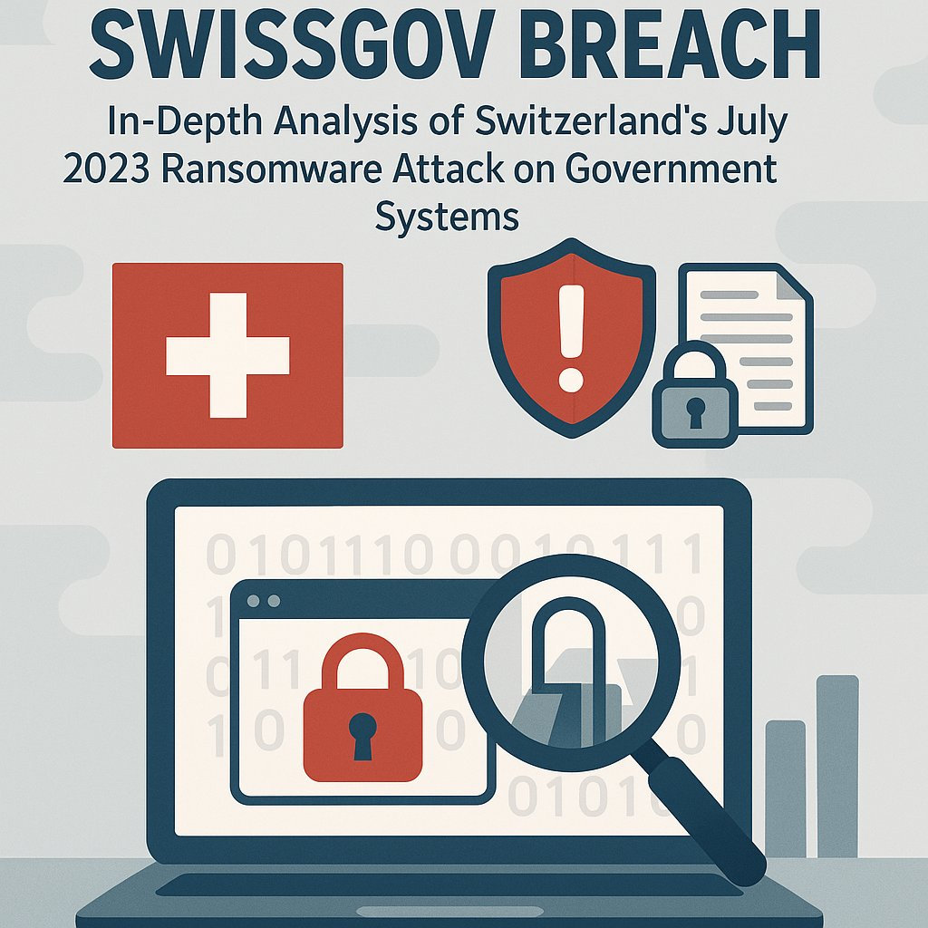 SwissGov Breach: In-Depth Analysis of Switzerland’s July 2023 Ransomware Attack on Government Systems