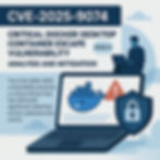 Image for post about CVE-2025-9074 Docker Fixes CVE-2025-9074, Critical Container Escape Vulnerability With CVSS Score 9.3