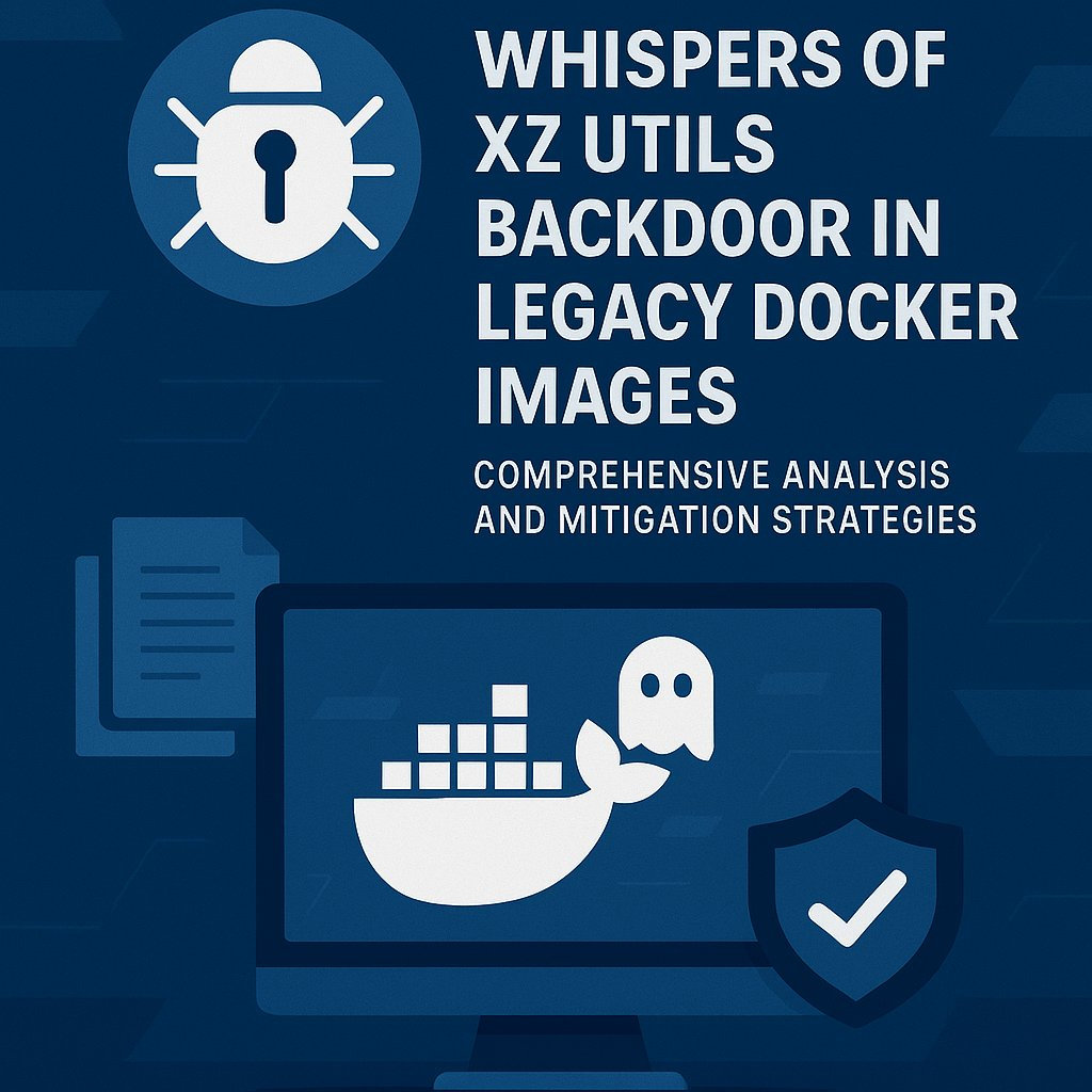 Whispers of XZ Utils Backdoor in Legacy Docker Images: Comprehensive Analysis and Mitigation Strategies