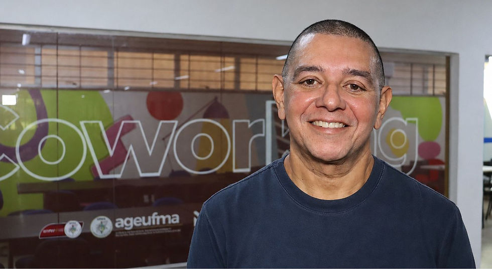 Professor Hélio Matos, diretor de empreendedorismo da Agência de Inovação, Empreendedorismo, Pesquisa, Pós-Graduação e Internacionalização da UFMA - AGEUFMA (Crédito Divulgação UFMA)