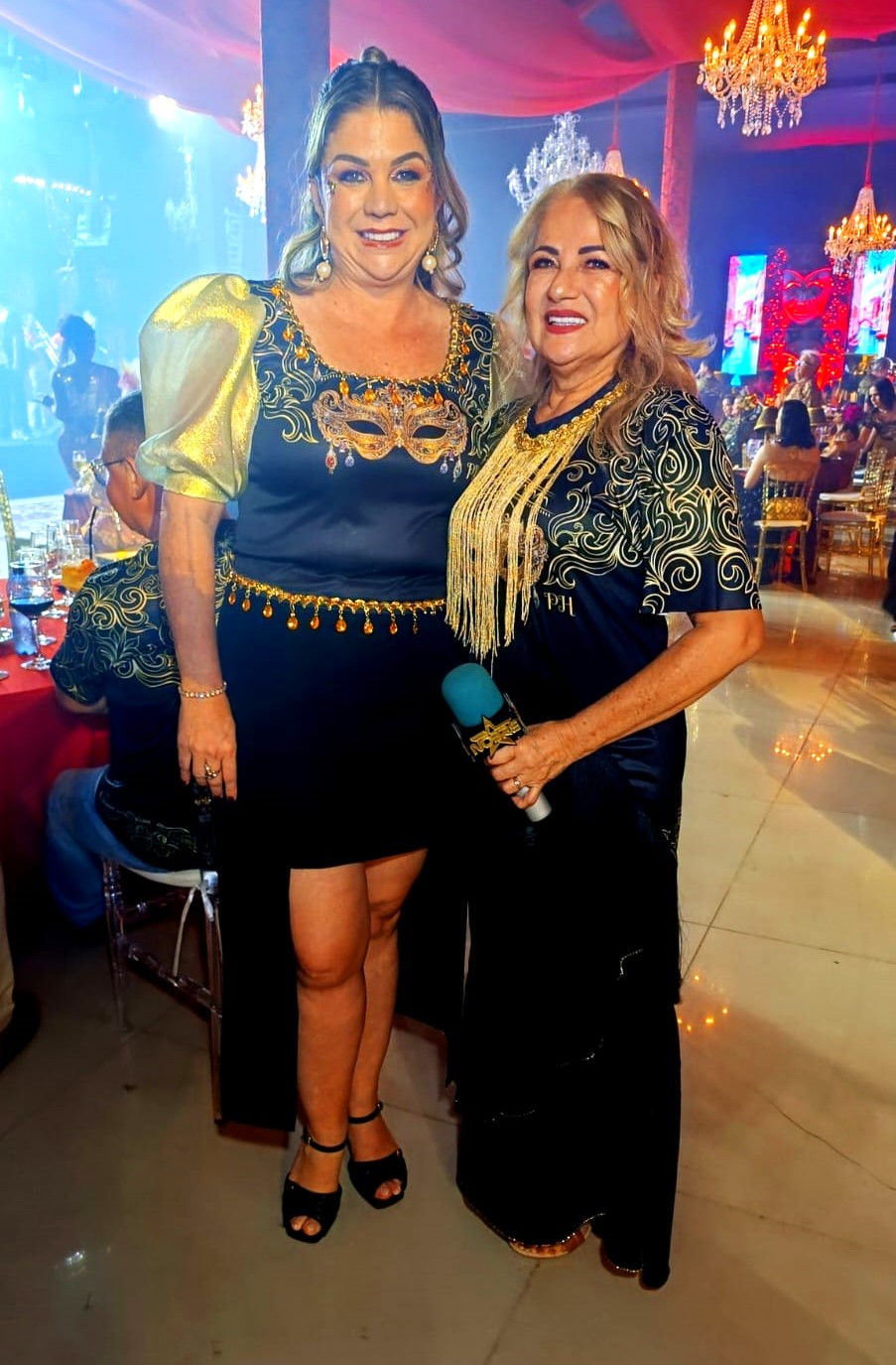 A EMPRESÁRIA, YARA MOREIRA LIMA E MADALENA NOBRE