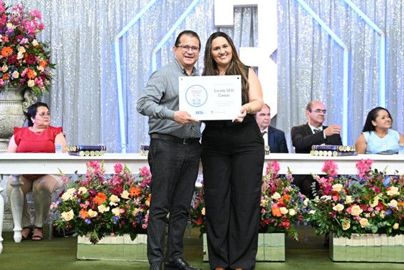 Um dos principais marcos foi o reconhecimento da Escola SESI Caxias como Showcase School