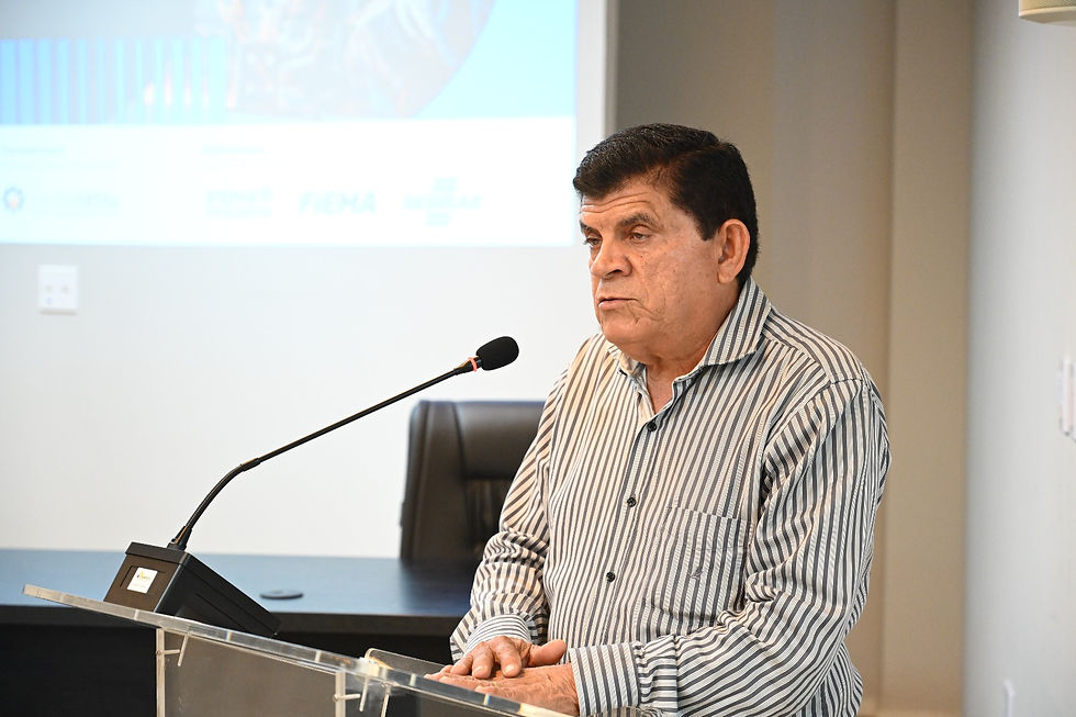 presidente do SINDIMETAL e diretor da FIEMA, Osvaldo Amaral Pavão