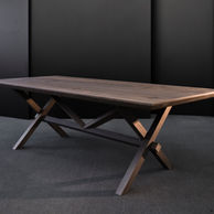 Tisch räucher Eiche Holz massiv