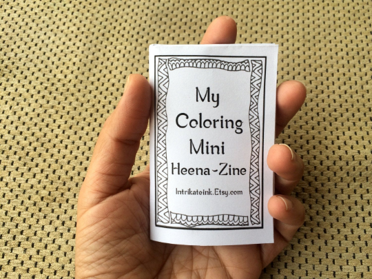 Thumbnail: DIY 3 Mini Zine Coloring Books