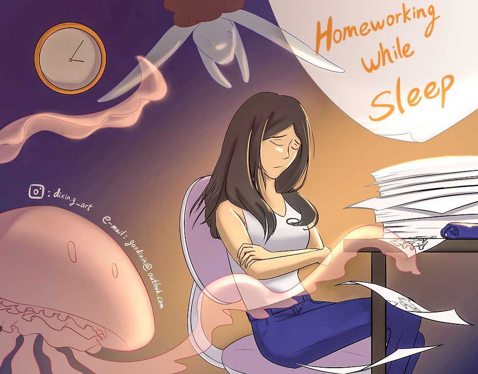 Homeworking While Sleep